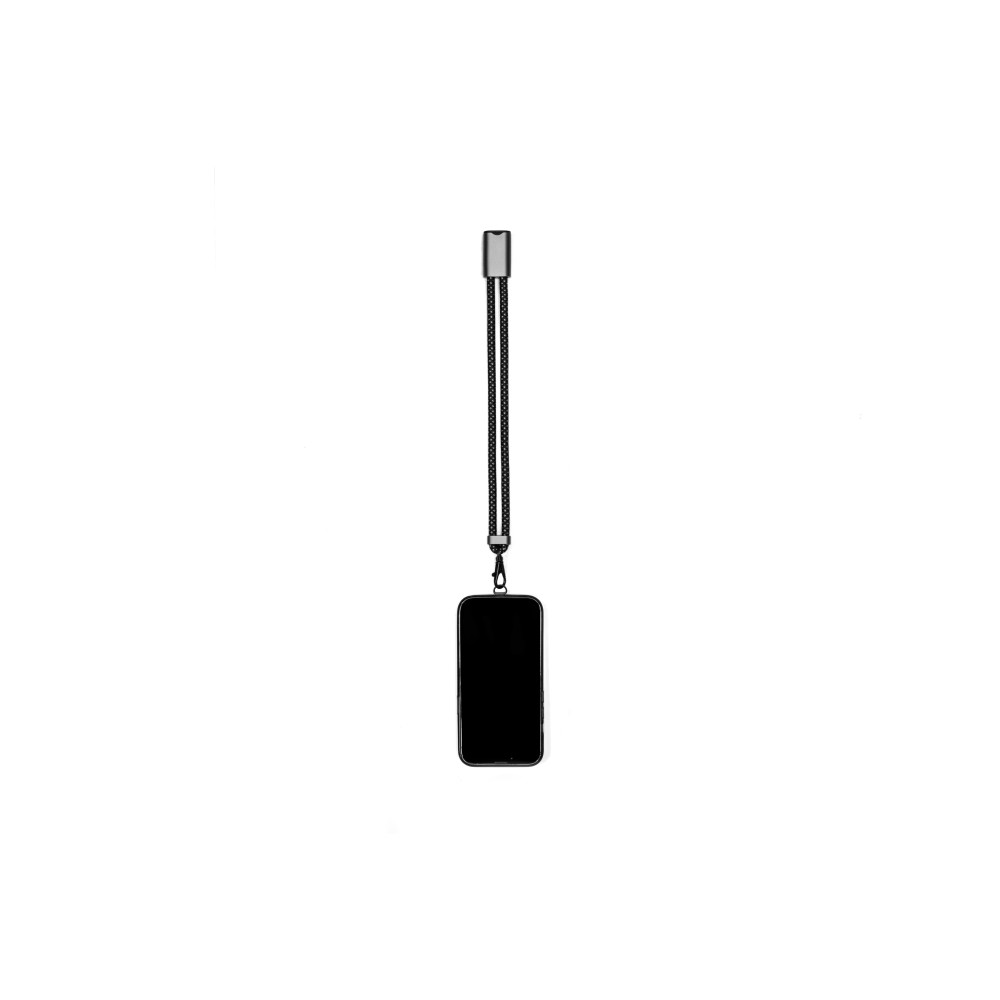 Brandcharger Lany Wristband Charge charging cable, gun metal